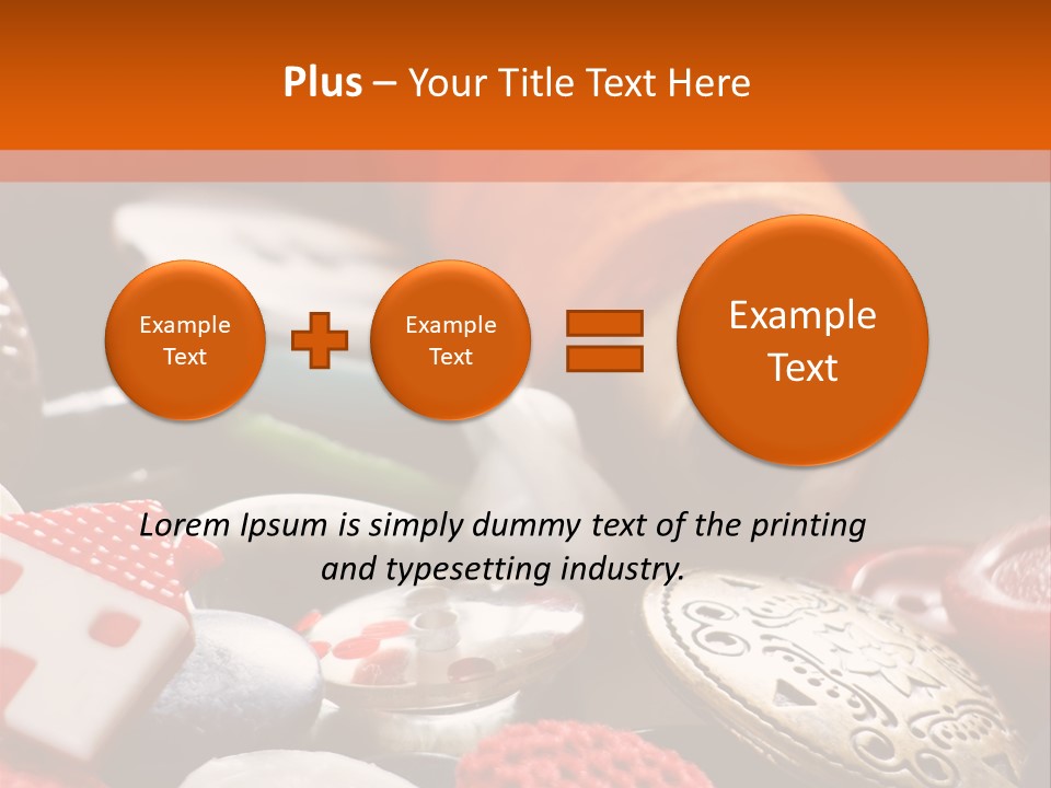 Close Up Patch Net PowerPoint Template