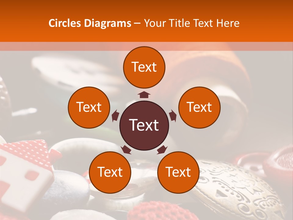 Close Up Patch Net PowerPoint Template