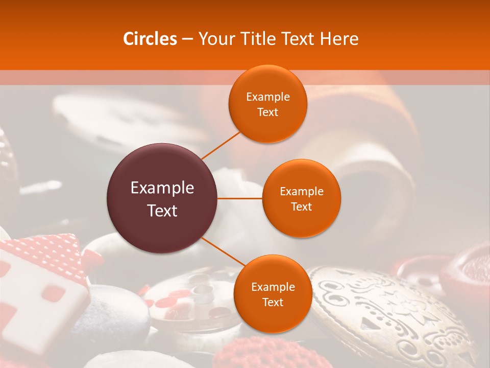 Close Up Patch Net PowerPoint Template