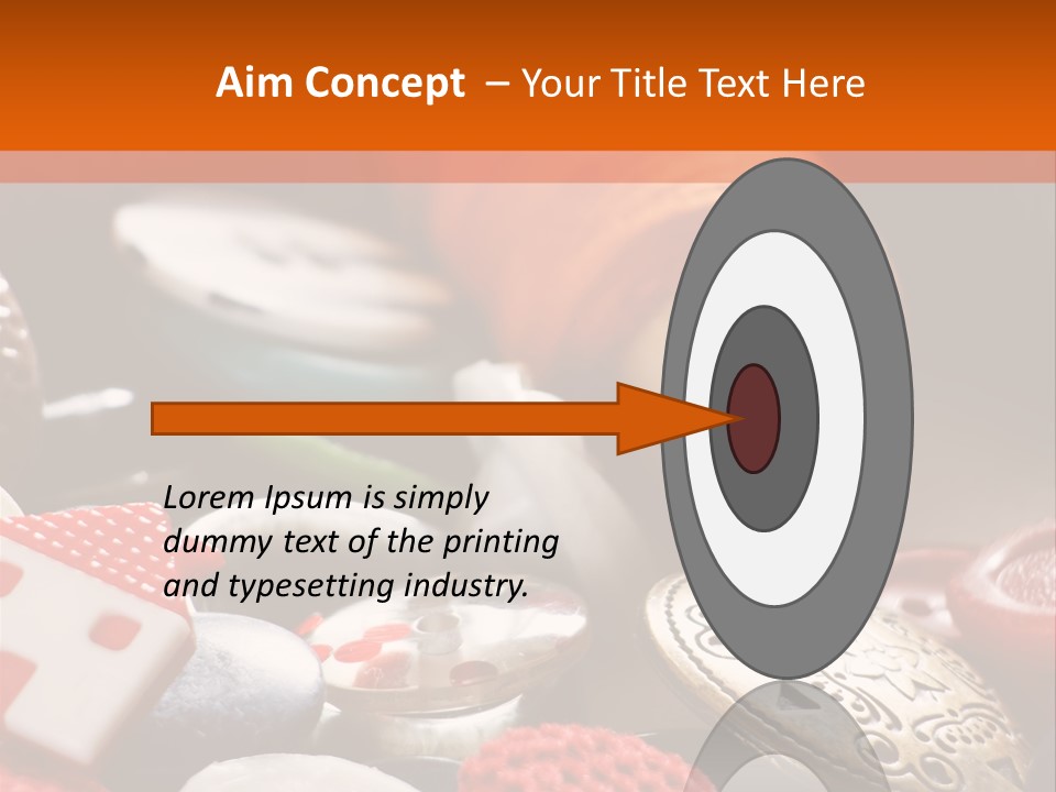 Close Up Patch Net PowerPoint Template