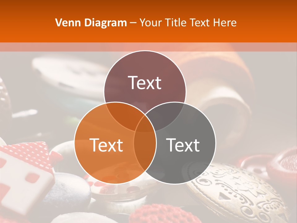 Close Up Patch Net PowerPoint Template