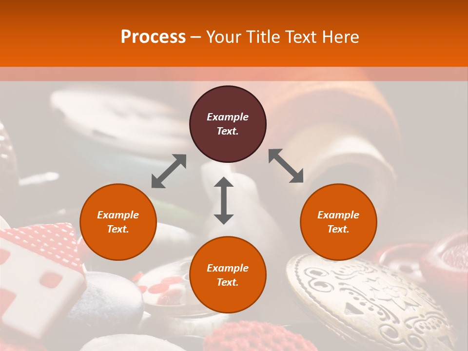 Close Up Patch Net PowerPoint Template