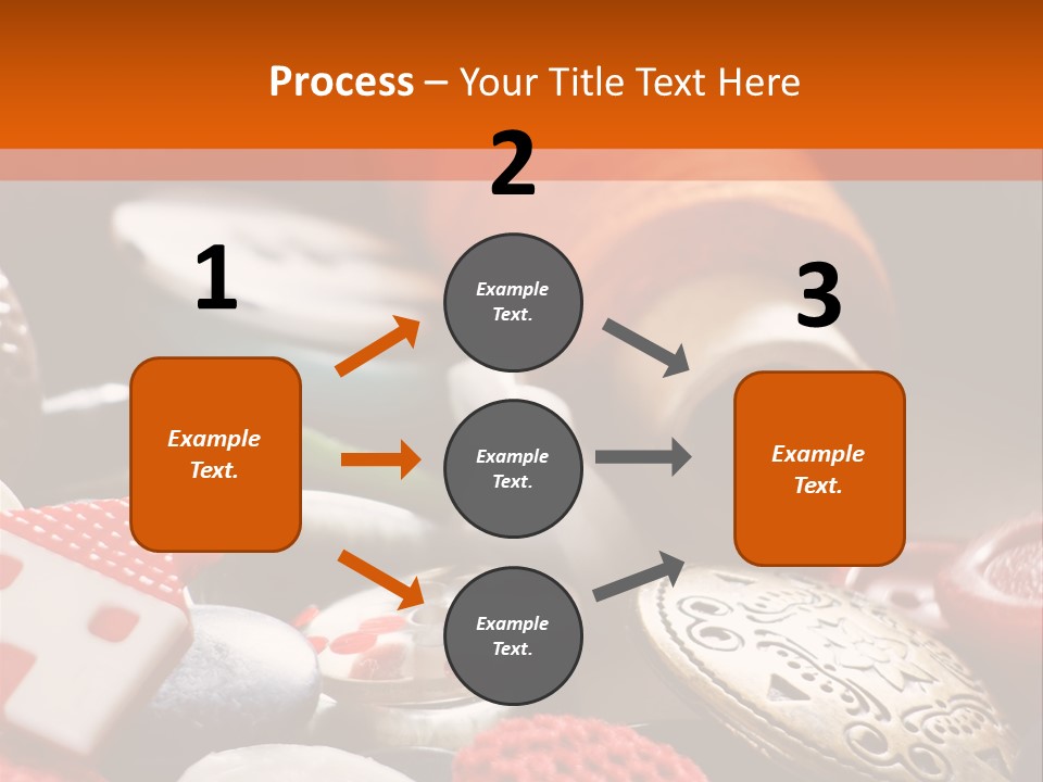 Close Up Patch Net PowerPoint Template