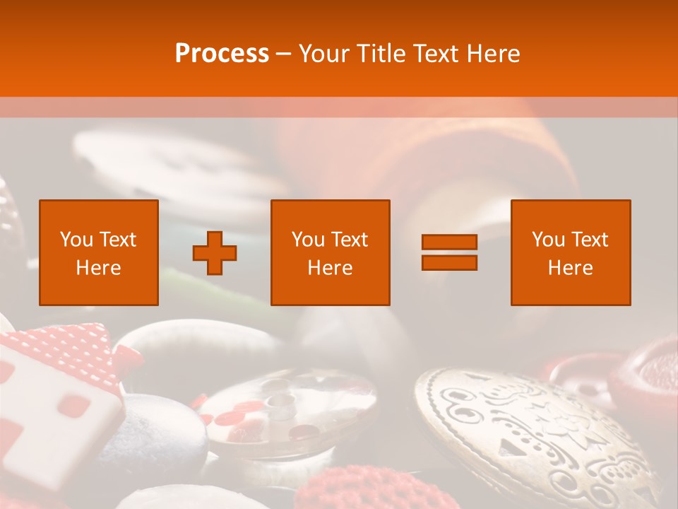 Close Up Patch Net PowerPoint Template