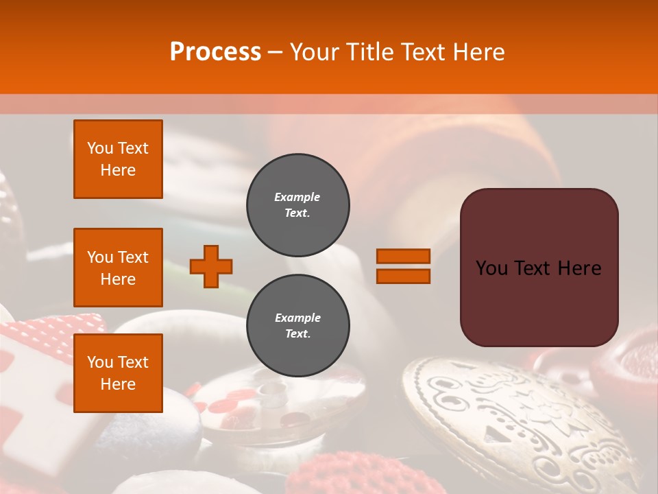 Close Up Patch Net PowerPoint Template
