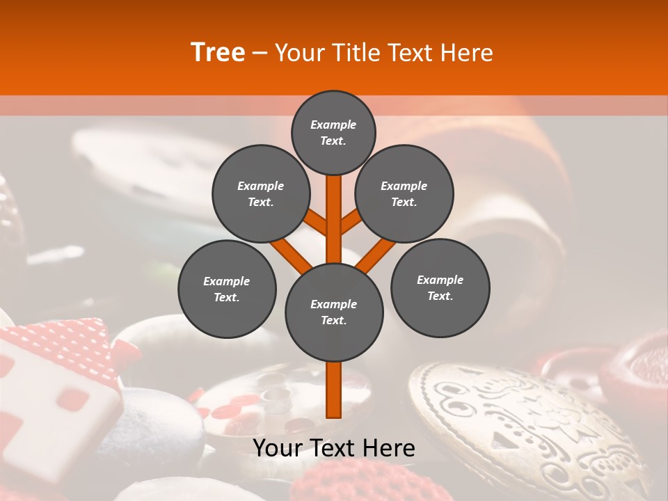 Close Up Patch Net PowerPoint Template