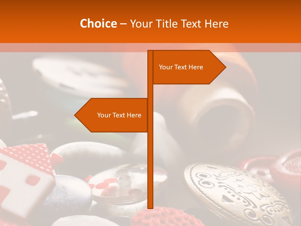 Close Up Patch Net PowerPoint Template