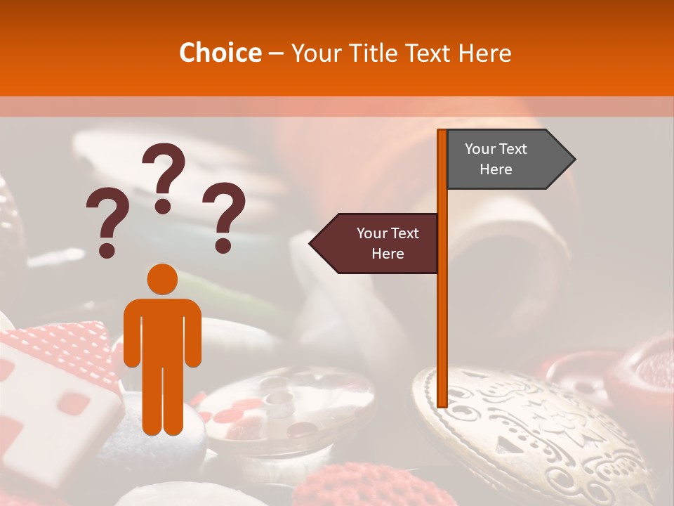Close Up Patch Net PowerPoint Template