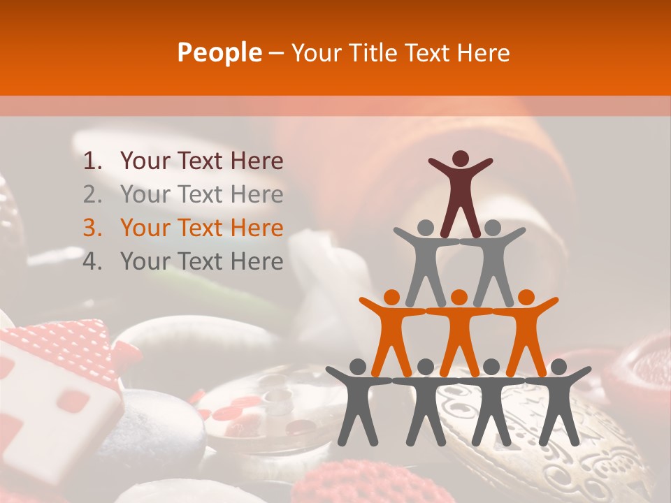 Close Up Patch Net PowerPoint Template