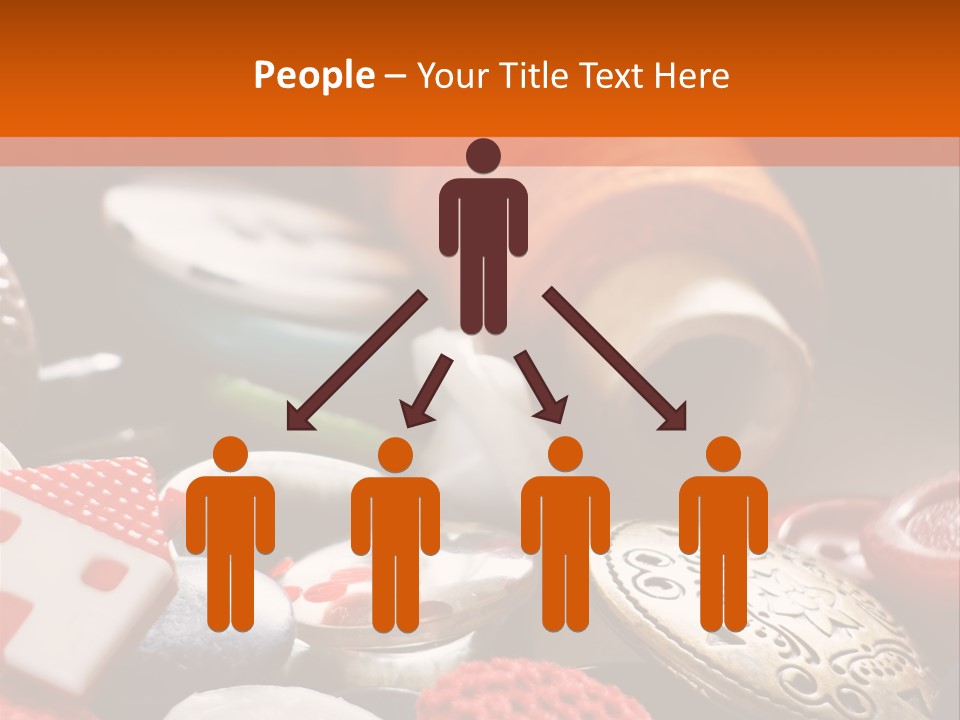 Close Up Patch Net PowerPoint Template