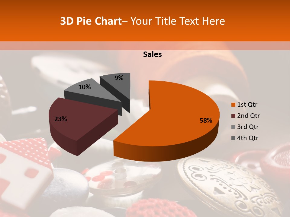 Close Up Patch Net PowerPoint Template