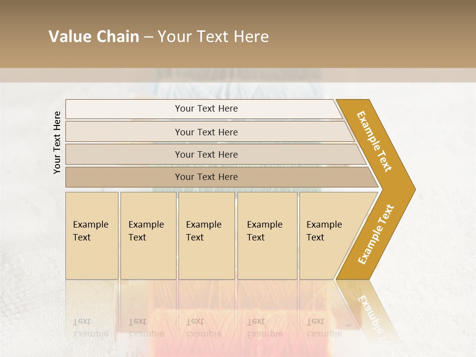 Tailor Blue Scissors PowerPoint Template