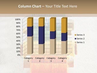 Tailor Blue Scissors PowerPoint Template