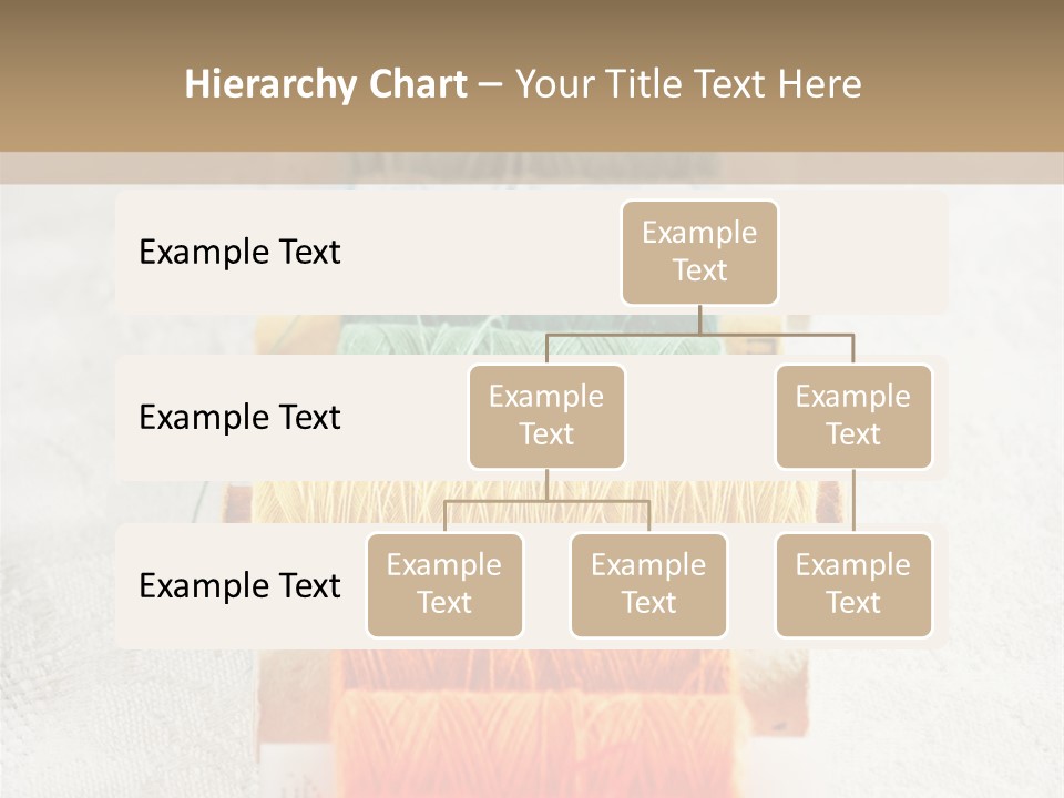 Tailor Blue Scissors PowerPoint Template
