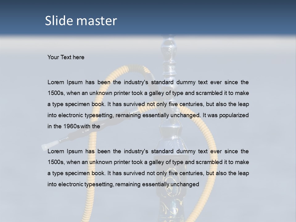 Shisha PowerPoint Template