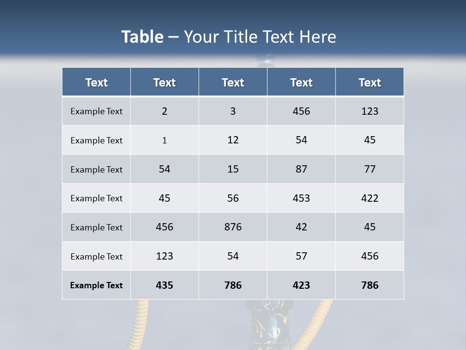 Shisha PowerPoint Template