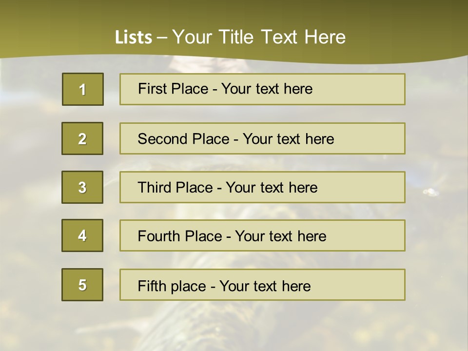 Flyfishing PowerPoint Template