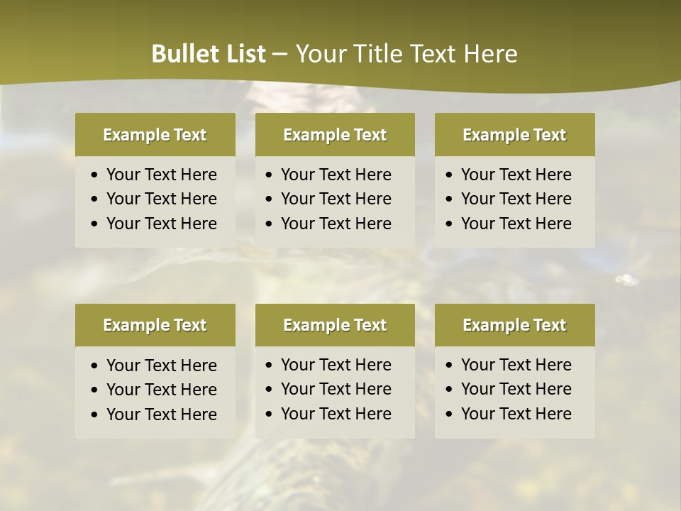 Flyfishing PowerPoint Template