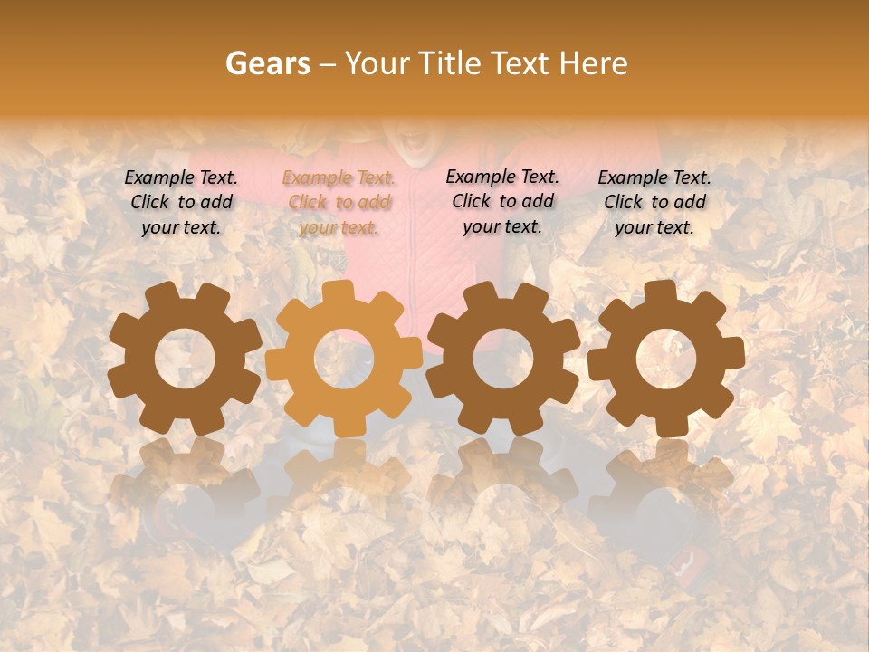 Excited Child PowerPoint Template