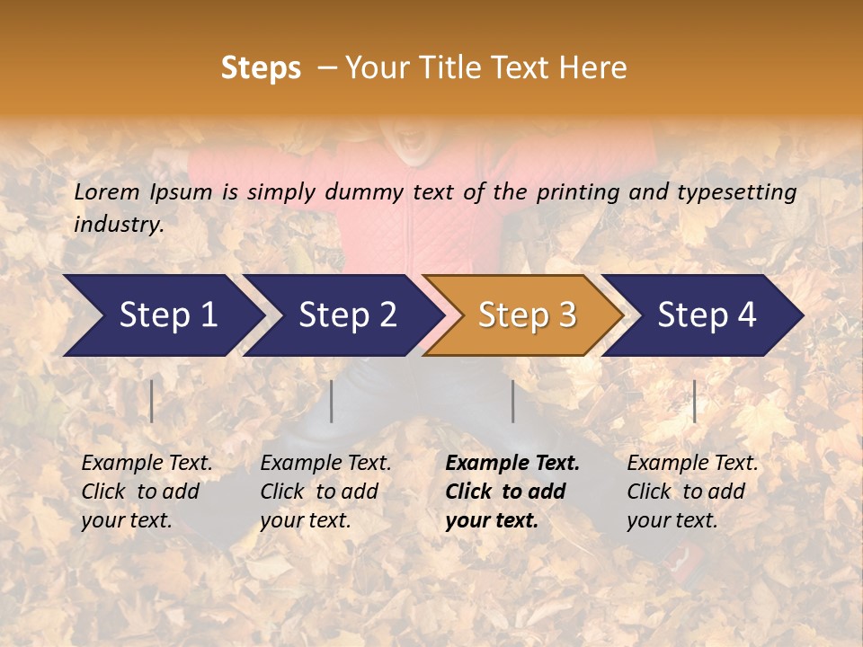 Excited Child PowerPoint Template