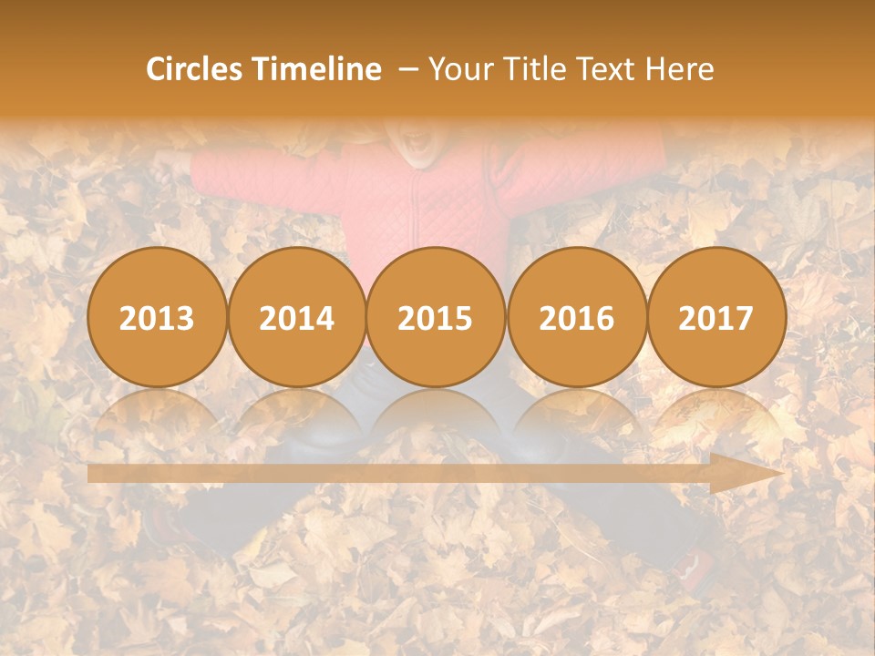 Excited Child PowerPoint Template