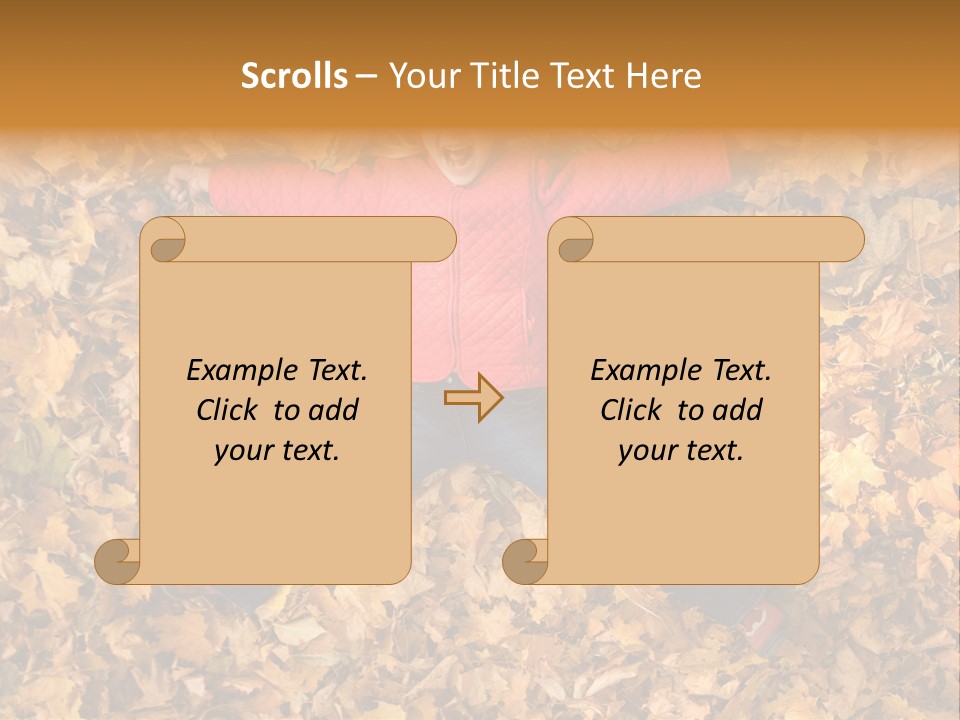 Excited Child PowerPoint Template