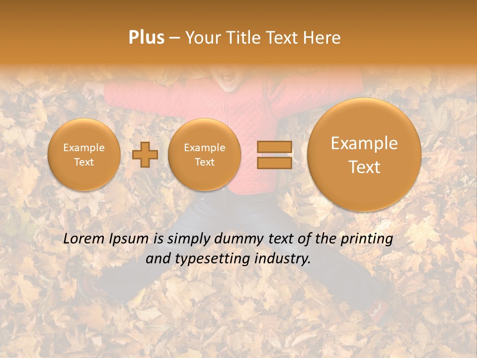 Excited Child PowerPoint Template
