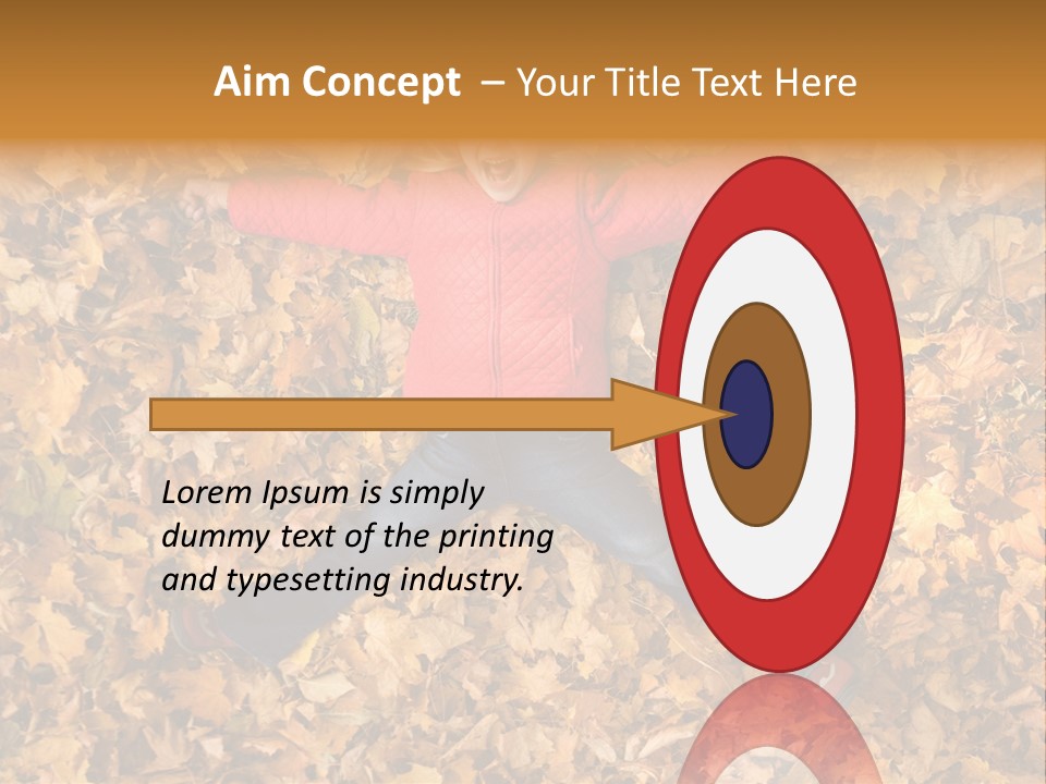 Excited Child PowerPoint Template