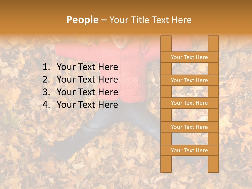 Excited Child PowerPoint Template