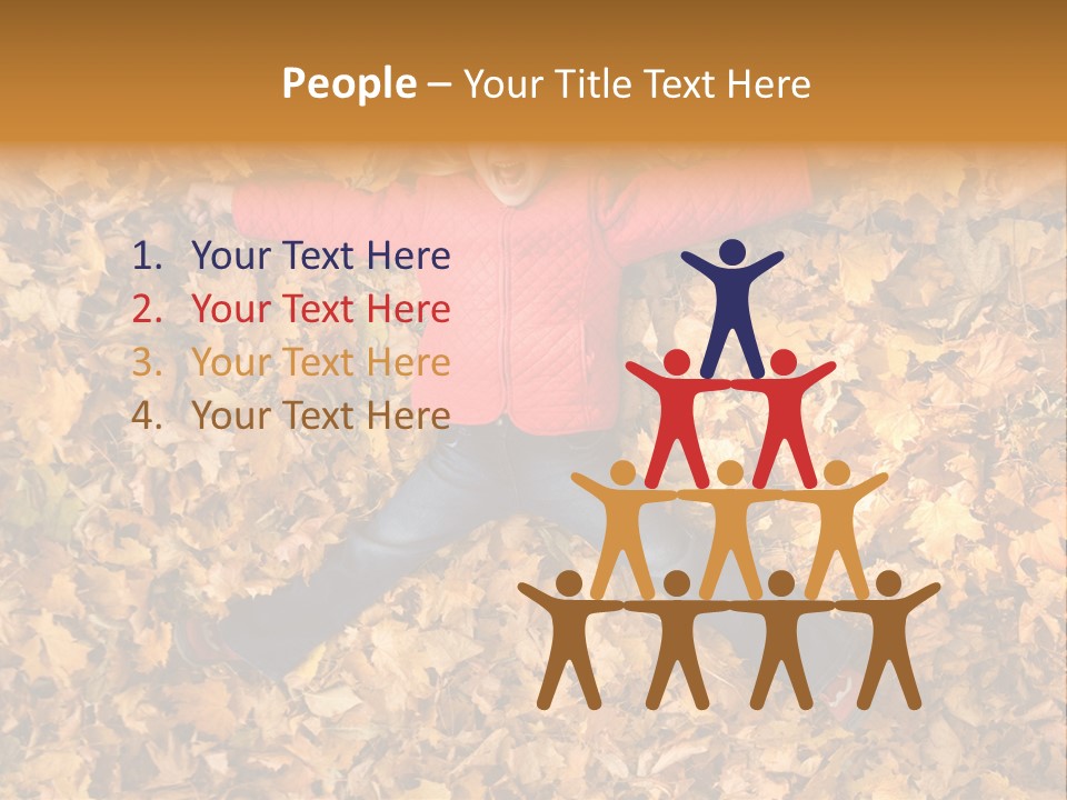 Excited Child PowerPoint Template