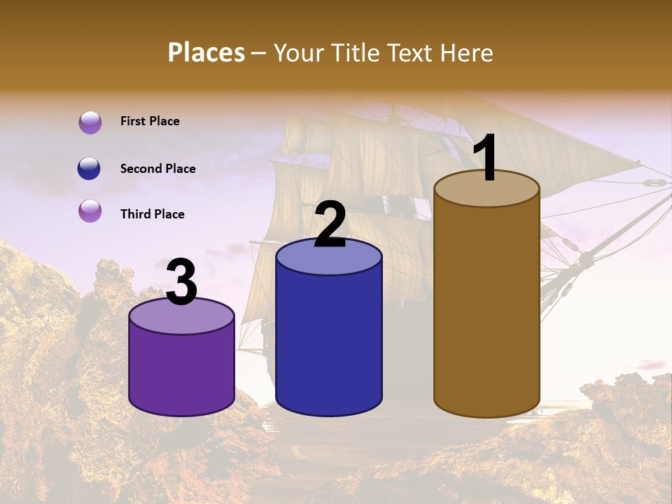 Ancient Ship PowerPoint Template