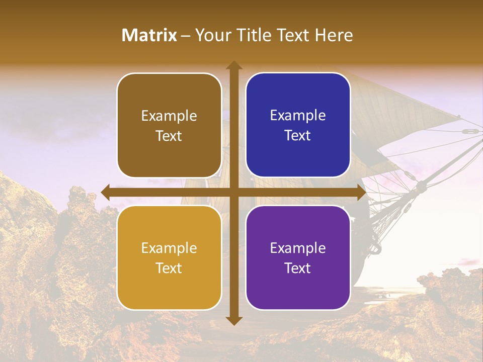 Ancient Ship PowerPoint Template