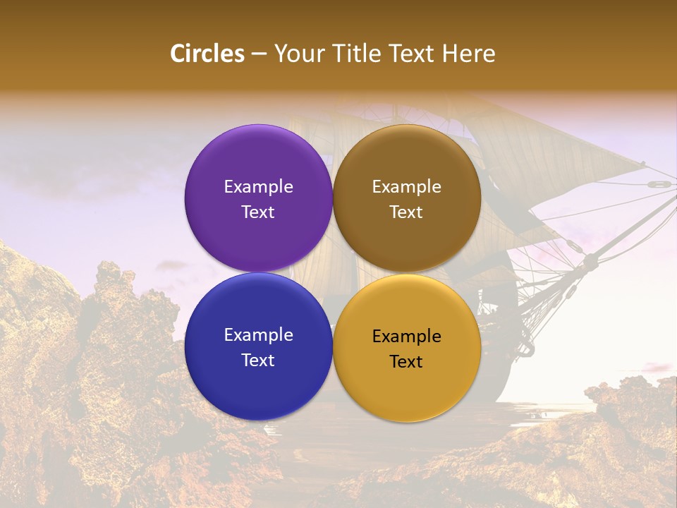 Ancient Ship PowerPoint Template