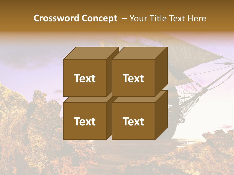 Ancient Ship PowerPoint Template