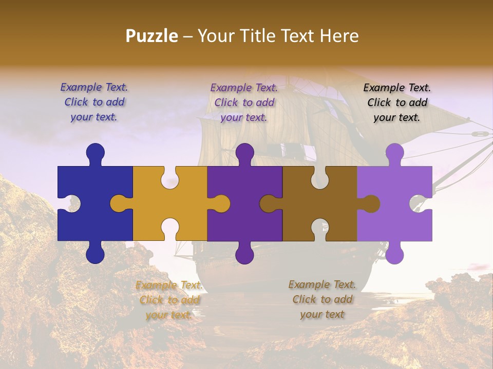Ancient Ship PowerPoint Template