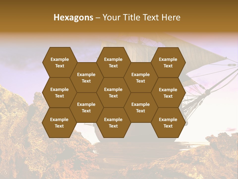 Ancient Ship PowerPoint Template