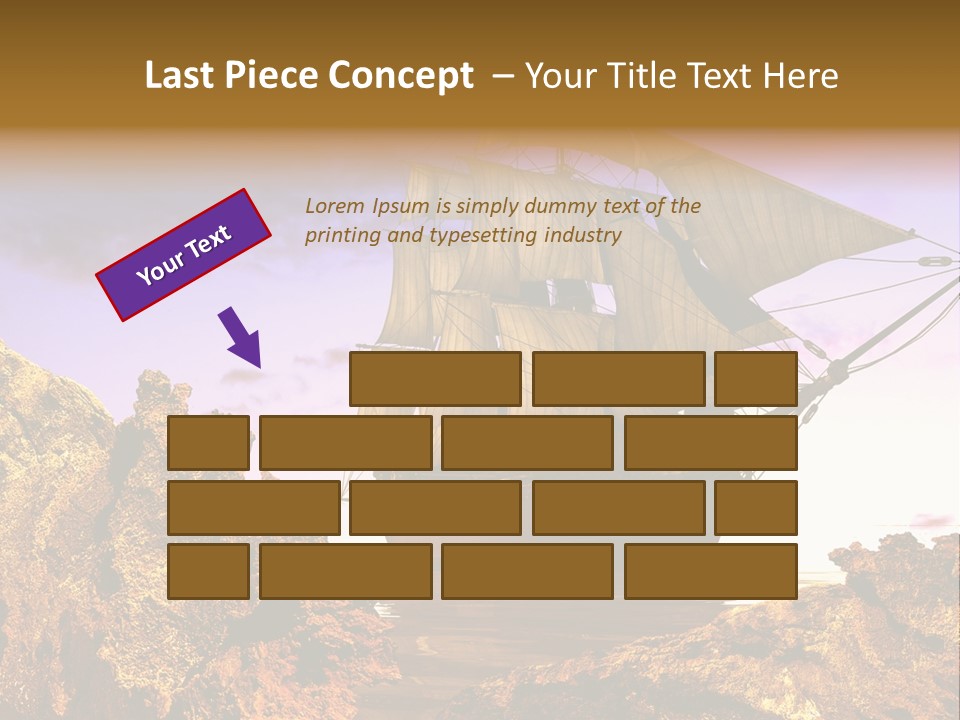Ancient Ship PowerPoint Template