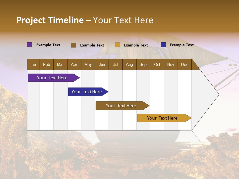 Ancient Ship PowerPoint Template