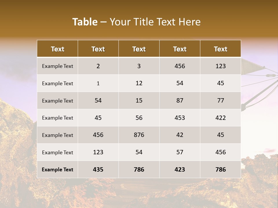Ancient Ship PowerPoint Template