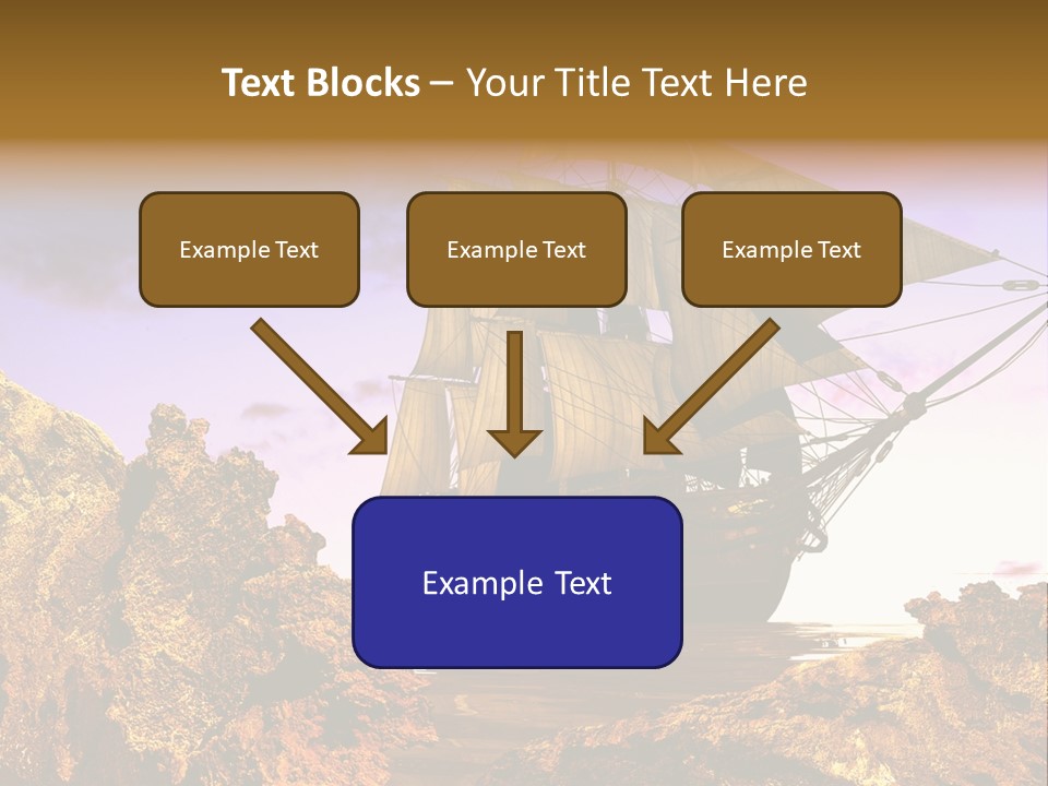 Ancient Ship PowerPoint Template