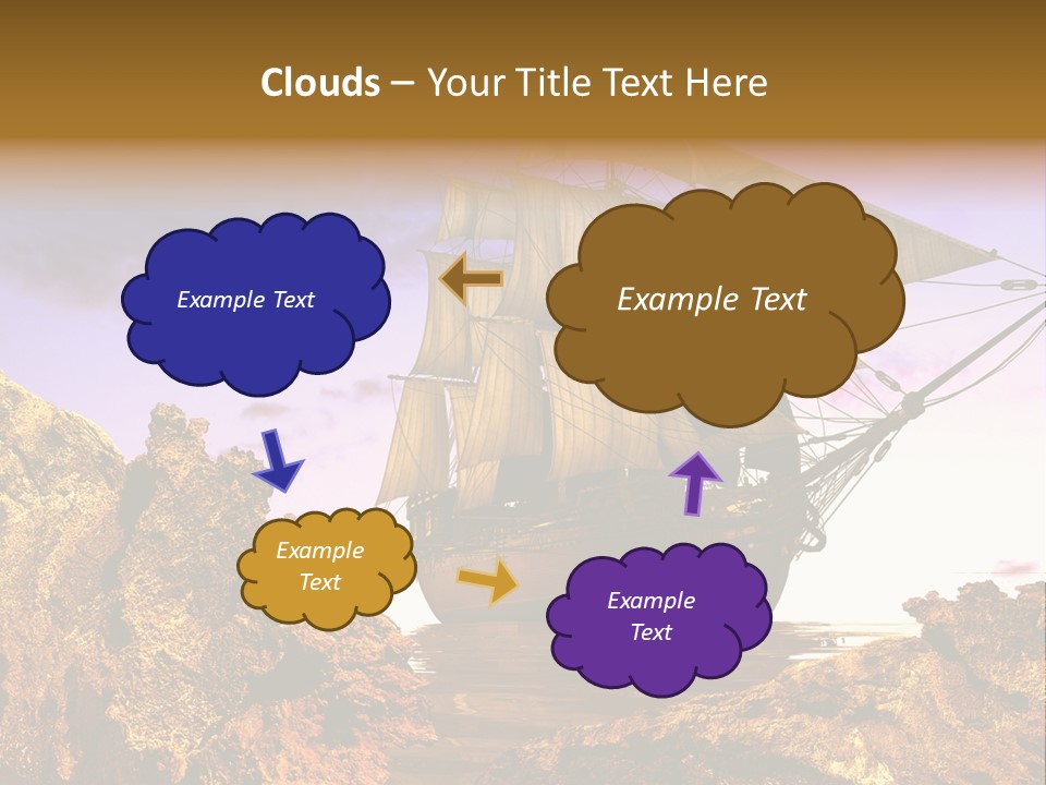 Ancient Ship PowerPoint Template