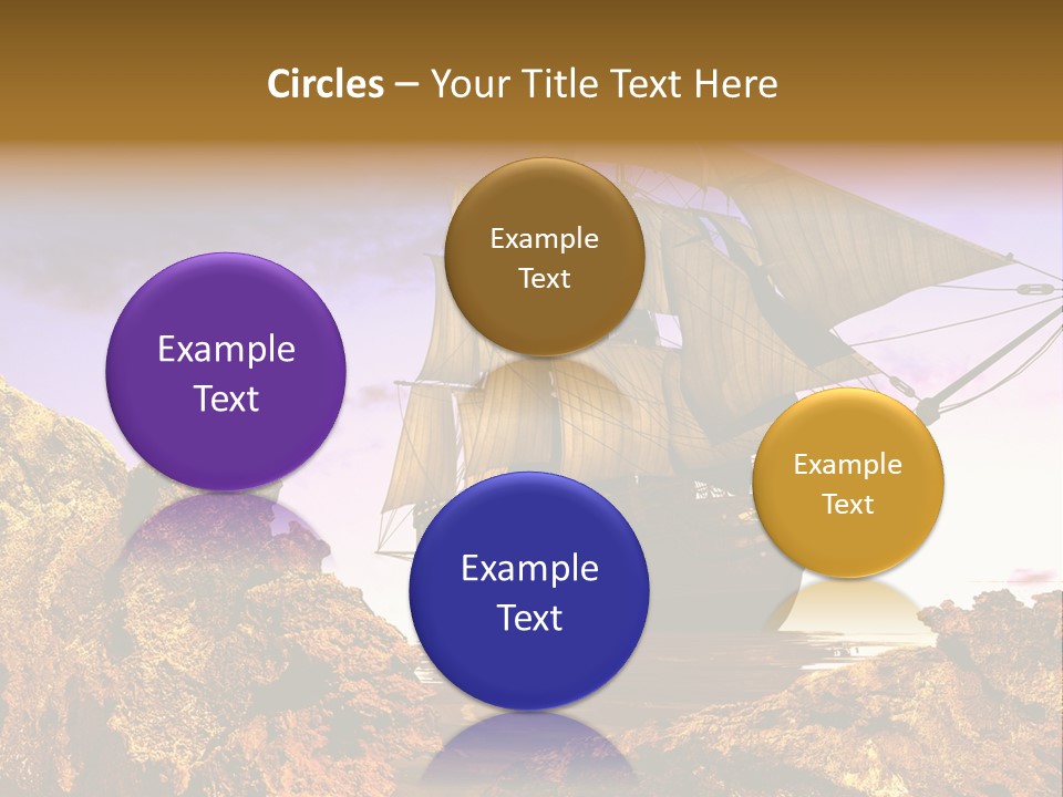 Ancient Ship PowerPoint Template