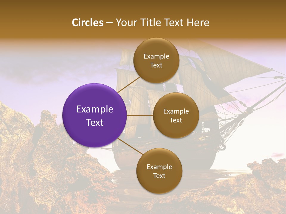 Ancient Ship PowerPoint Template