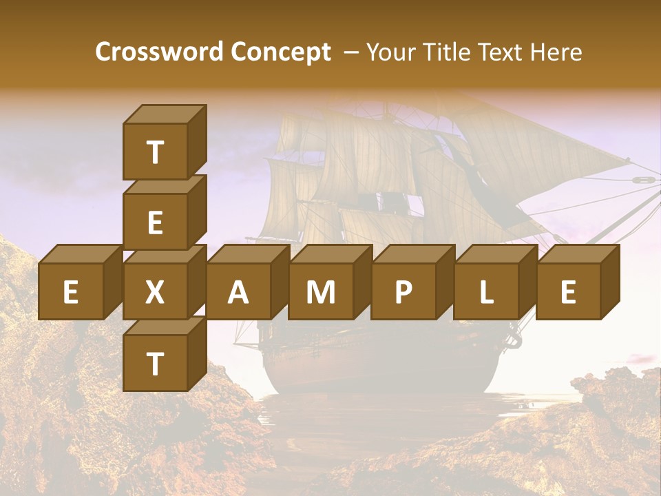 Ancient Ship PowerPoint Template