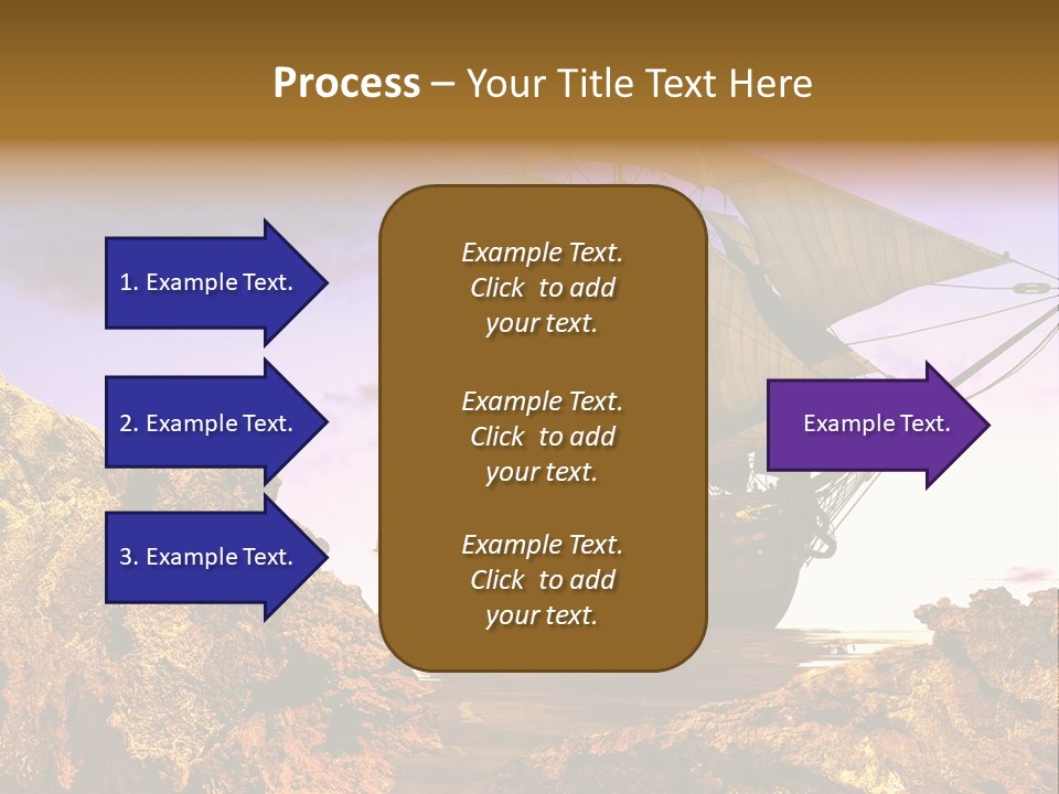 Ancient Ship PowerPoint Template