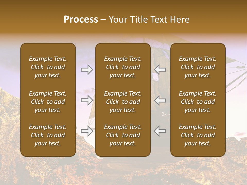 Ancient Ship PowerPoint Template