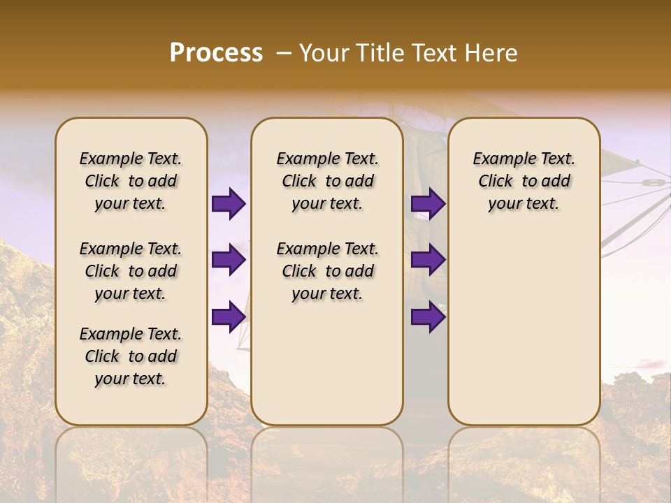 Ancient Ship PowerPoint Template