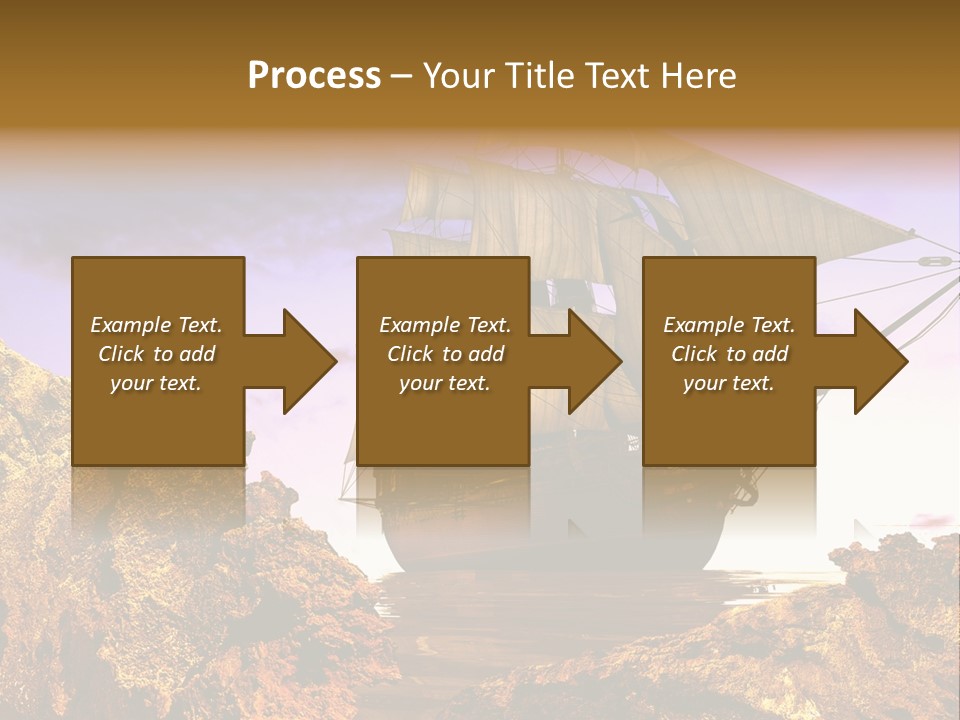 Ancient Ship PowerPoint Template