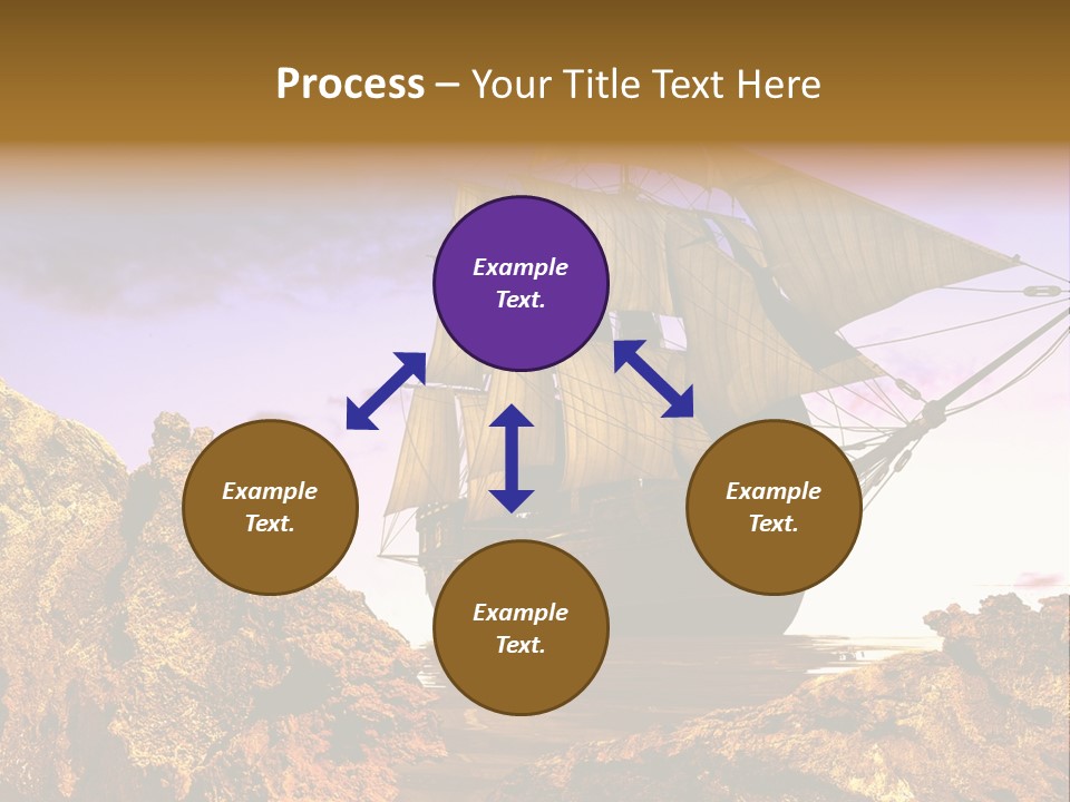 Ancient Ship PowerPoint Template