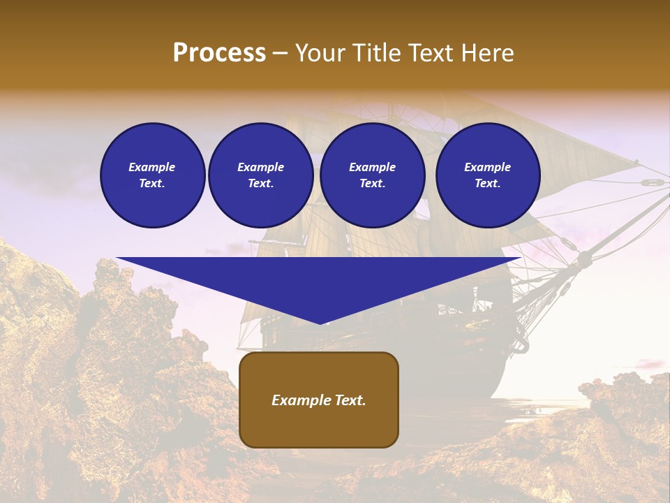 Ancient Ship PowerPoint Template
